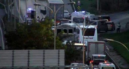 Son dakika: TEM bağlantı yolunda zincirleme kaza: 1'i ağır, 4 yaralı