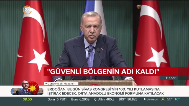 Başkan Erdoğan'dan güvenli bölge açıklaması