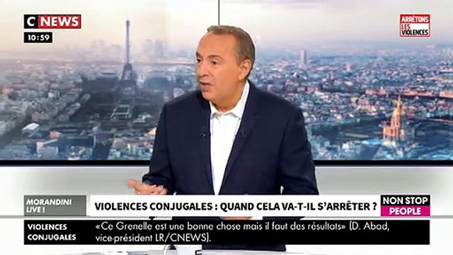 Violences faites aux femmes: Le témoignage bouleversant dans Morandini Live sur CNews de Sylvie, femme battue et violée par son compagnon