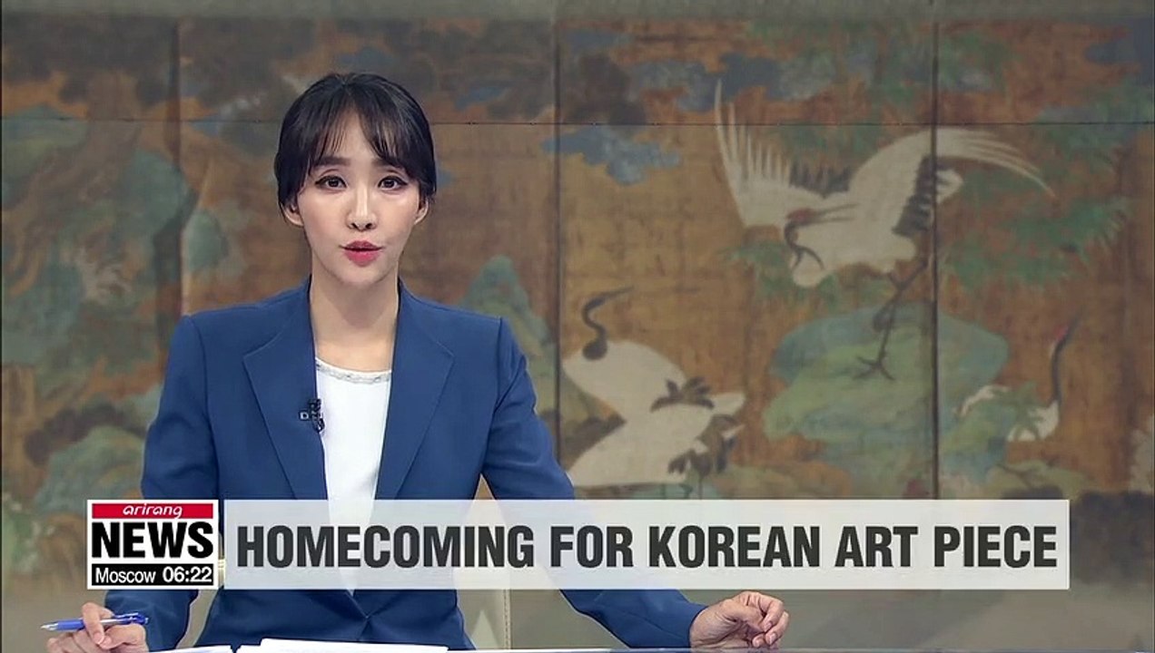 Royal folding screen kept in the U.S. for some 90 years is to be exhibited in Korea next year