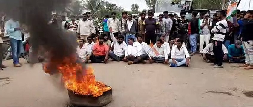 Watch Video : Karnataka bandh: Bangalore-Mysore road full of traffic