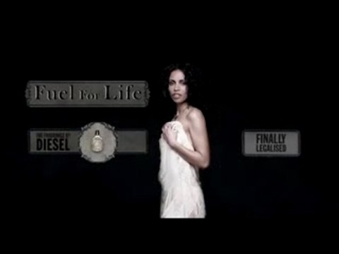 Diesel fuel for life candle