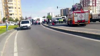 Kayseri'de işçi servisi kaza yaptı: Çok sayıda yaralı var