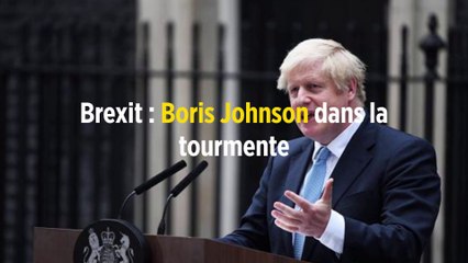 Brexit : Boris Johnson dans la tourmente