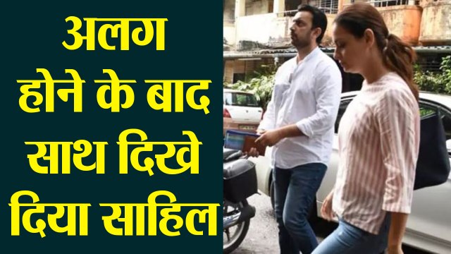 Dia Mirza & Sahil Sangha spotted together first time after their separation | FilmiBeat