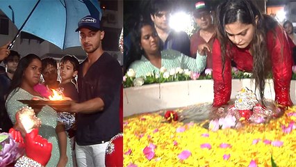 Salman Khan's sister Arpita Khan Sharma's Ganpati Visarjan video goes viral | FilmiBeat
