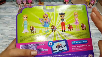 Polly Pocket ve Köpeğinin Kostümleri | Oyuncak Bebekler Yeni Kostümleriyle