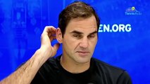 US Open 2019 - Roger Federer, injured back and neck : 