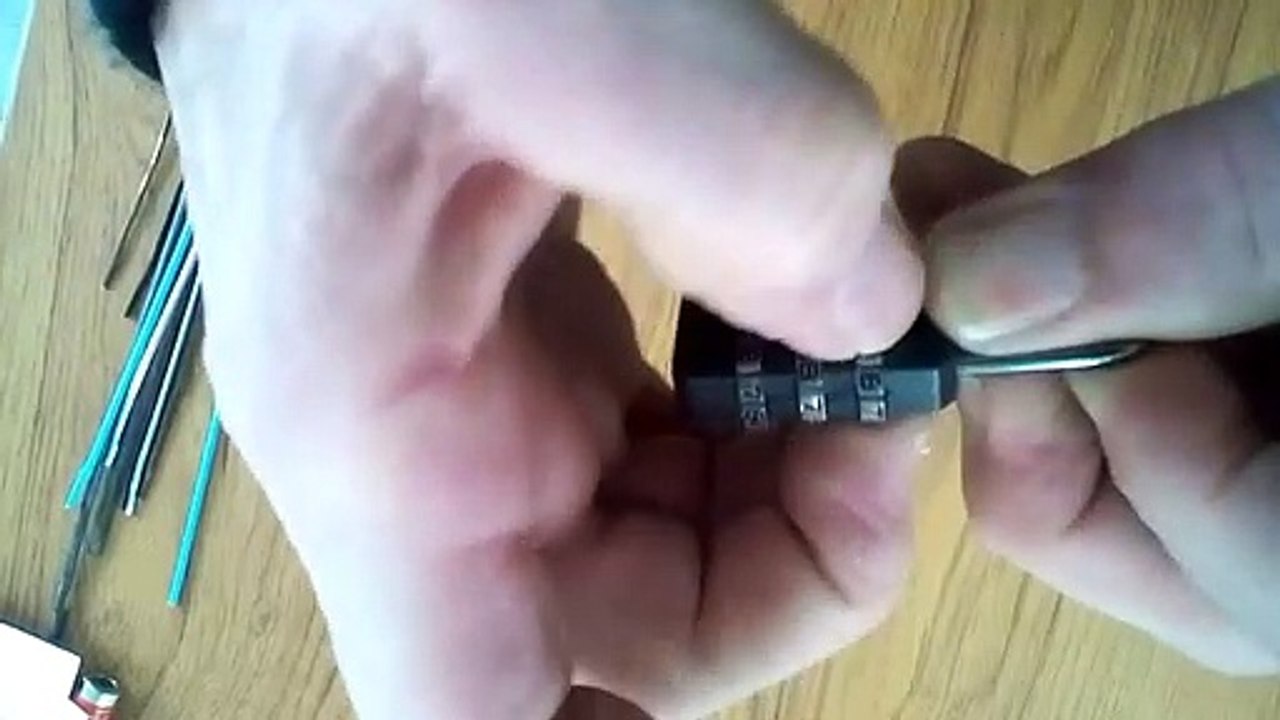 Comment ouvrir les cadenas combinaison