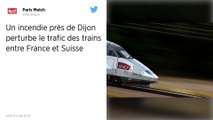 Incendie près de Dijon : Le trafic des trains a repris dans l'Est