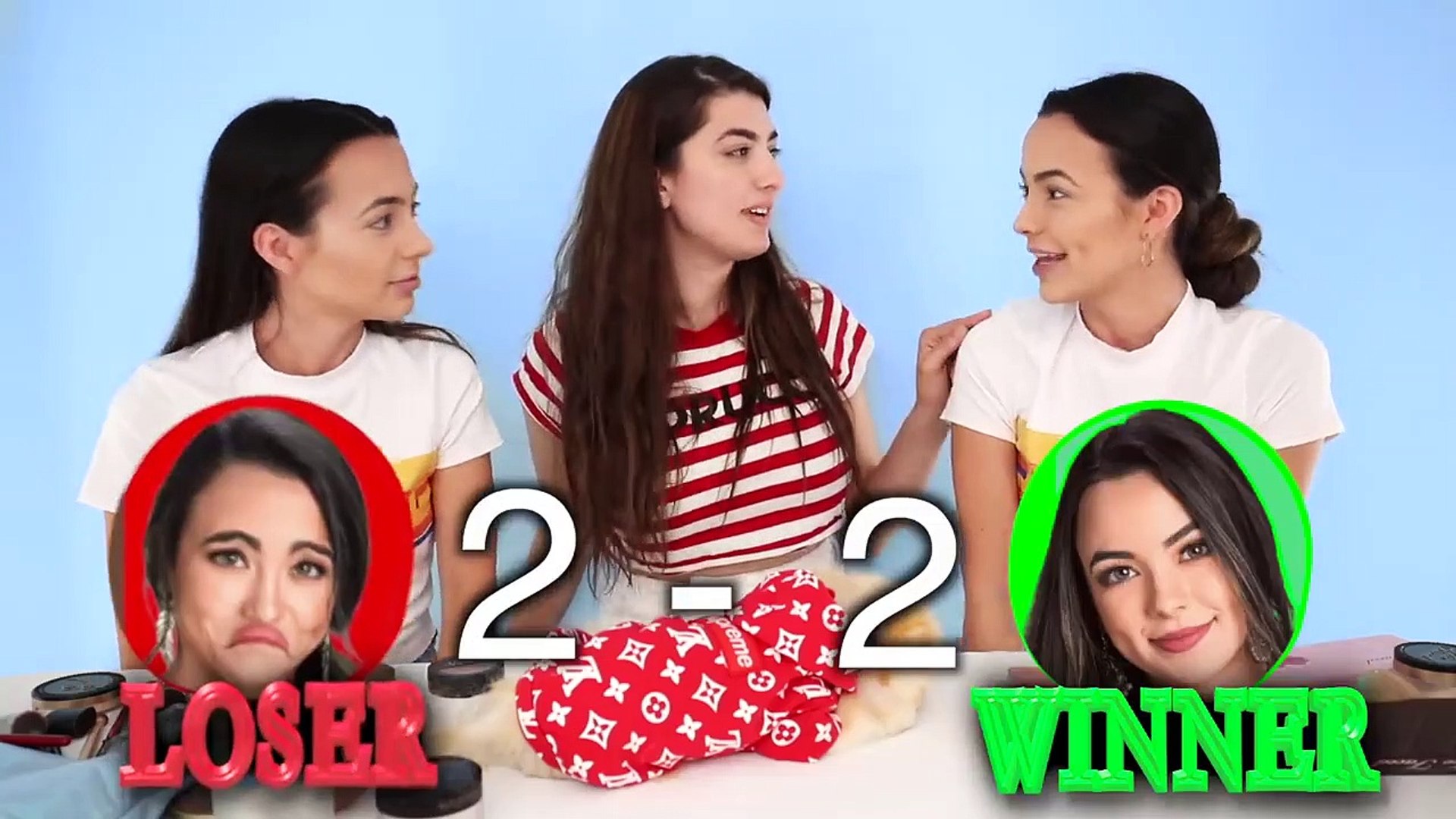 Which Twin Is Better At Makeup With The Merrell Twins - Vidéo Dailymotion