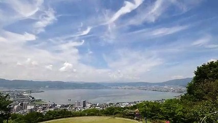 Nagano Japan Timelapse 4k / 長野諏訪湖タイムラプス