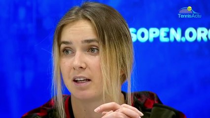 US Open 2019 - Elina Svitolina : "Playing Serena Williams is a big challenge !"