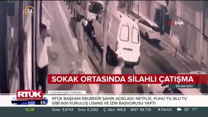 Dehşet anları kamerada
