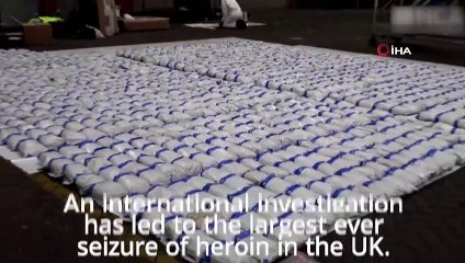 - İngiltere'de Rekor Uyuşturucu Vurgunu- Ele Geçirilen 1.3 Ton Uyuşturucunun Değeri 120 Milyon Euro