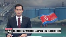 N. Korea warns Japan on dumping nuclear waste into Pacific Ocean