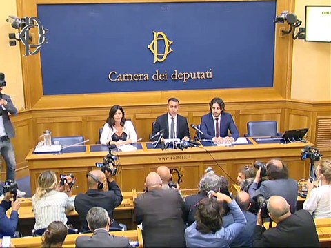 Roma - Conferenza di Francesco D'Uva e Francesco Silvestri (03.09.19)