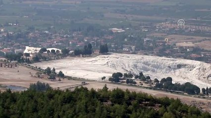 Pamukkale'ye üç ayda 1 milyon ziyaretçi