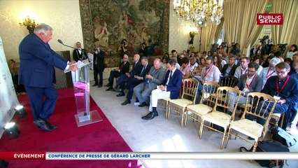 Gérard Larcher : « Il va falloir dans la saison 2 passer des déclarations aux actes. »