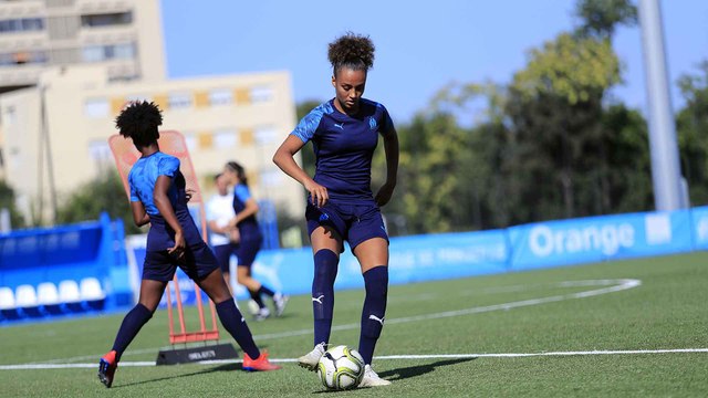 Les Olympiennes se préparent pour Guingamp