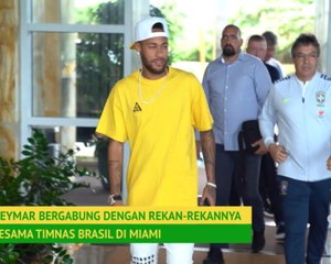 Neymar Bergabung Dengan Timnas Brasil Di Miami