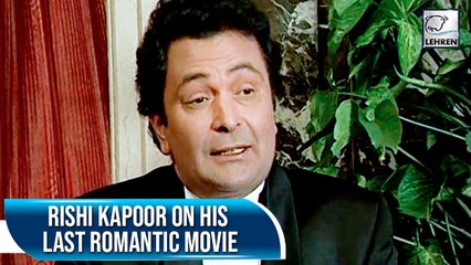 Rishi Kapoor Talks About His Last Romantic Movie Karobaar | Flashback Video