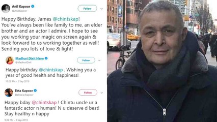 Rishi Kapoor birthday:Bollywood stars ने किया Rishi को Birthday Wish | वनइंडिया हिंदी