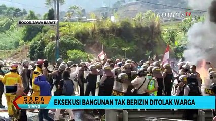 Protes Penggusuran Permukiman, Warga Hadang Alat Berat