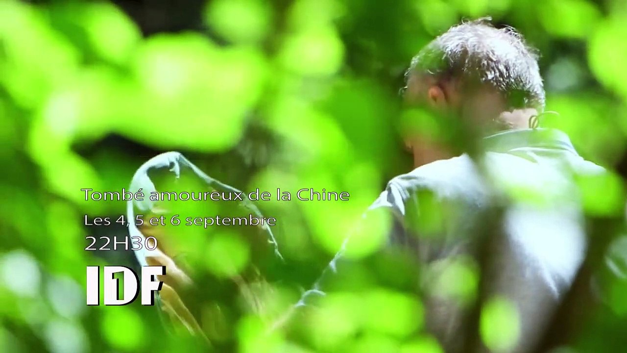 "Tombé amoureux de la Chine", un documentaire exceptionnel en trois parties, dès ce soir et jusqu'à vendredi à 22h30 sur IDF1