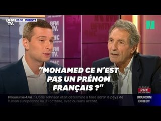 Face à Bourdin, Jordan Bardella s'emmêle les pinceaux sur son prénom