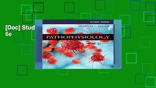 [Doc] Study Guide for Pathophysiology, 6e