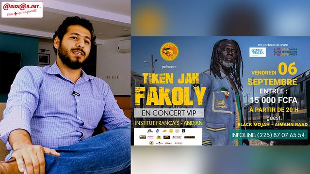 Showbiz : Tiken Jah Fakoly en concert live ce vendredi 06 Septembre 2019