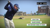 Born This Day - Tom Watson turns 70