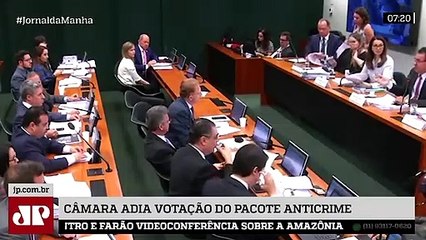 Votação de pontos polêmicos do pacote anticrime é adiada