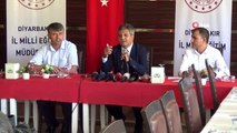 Diyarbakır İl Milli Eğitim Müdürü Taşçıer 2019-2020 faaliyet raporunu açıkladı