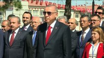 Cumhurbaşkanı Recep Tayyip Erdoğan, Sivas Kongresinin 100.yıl dönümü kutlama etkinliklerine katıldı