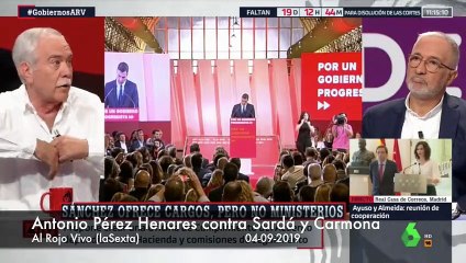 ‘Chani’ se pone chungo contra un pesadísimo Sardá y le mete un rapapolvo descomunal a Carmona