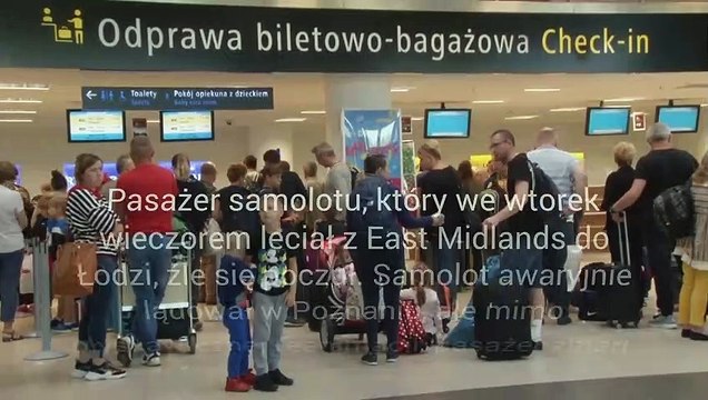 Pasażer zmarł na lotnisku, lot z Łodzi do East Midlands przesunięty o jeden dzień