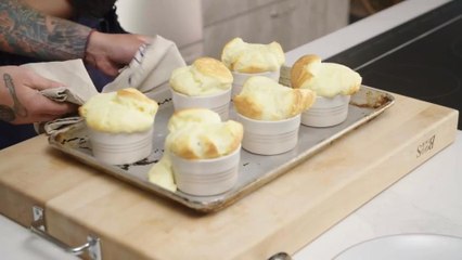 Goat Cheese Soufflé