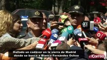 Hallado un cadáver en la sierra de Madrid dondse busca a Blanca Fernández Ochoa