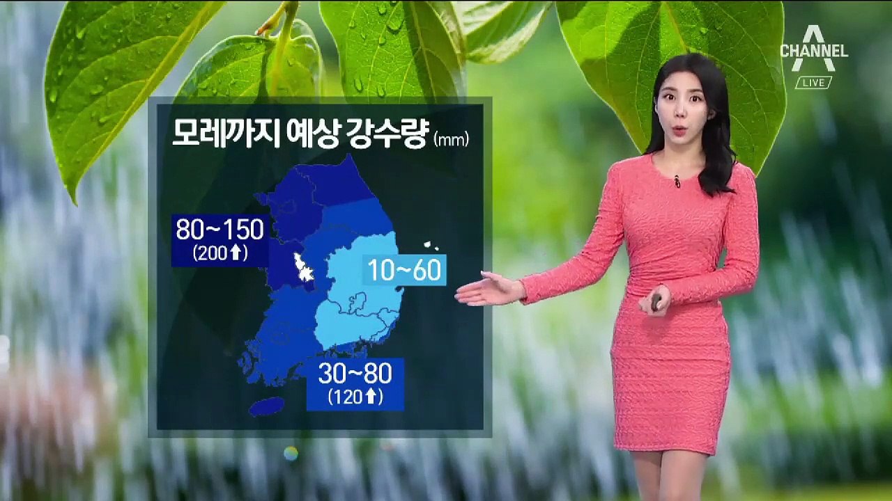 [날씨]가을장마 영향 전국 많은 비…중부 최고 200mm 폭우