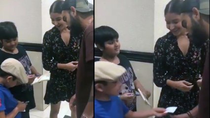 Virat Kohli Takes Autograph Of 7-Year-Old Fan || Oneindia Telugu