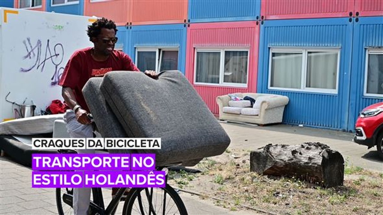Craques da Bicicleta: Como transportar bens