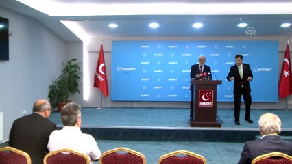 Karamollaoğlu: 'Masum insanların delil olmadan cezalandırılmasına seyirci kalamayız'  - ANKARA