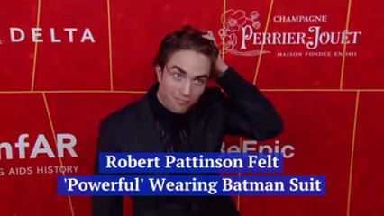 Robert Pattinson When He Put On The Batman Suit
