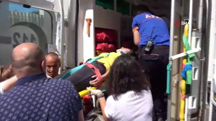 Zonguldak'ta Trafik Kazası! Otomobil 3 Metrelik Duvardan Uçtu