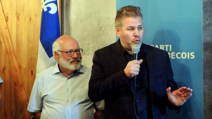 Caucus PQ Pascal Bérubé