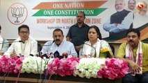 DoNER Minister Jitendra Singh addresses media in Guwahati | The Sentinel News