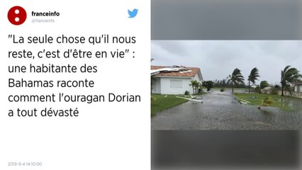Les Bahamas ravagées par Dorian