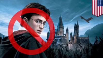 Harry Potter books removed from school library over magic risk